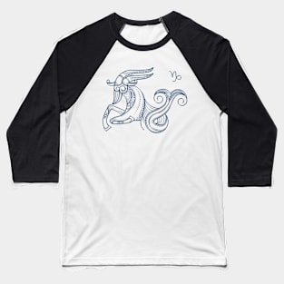 Capricorn Baseball T-Shirt